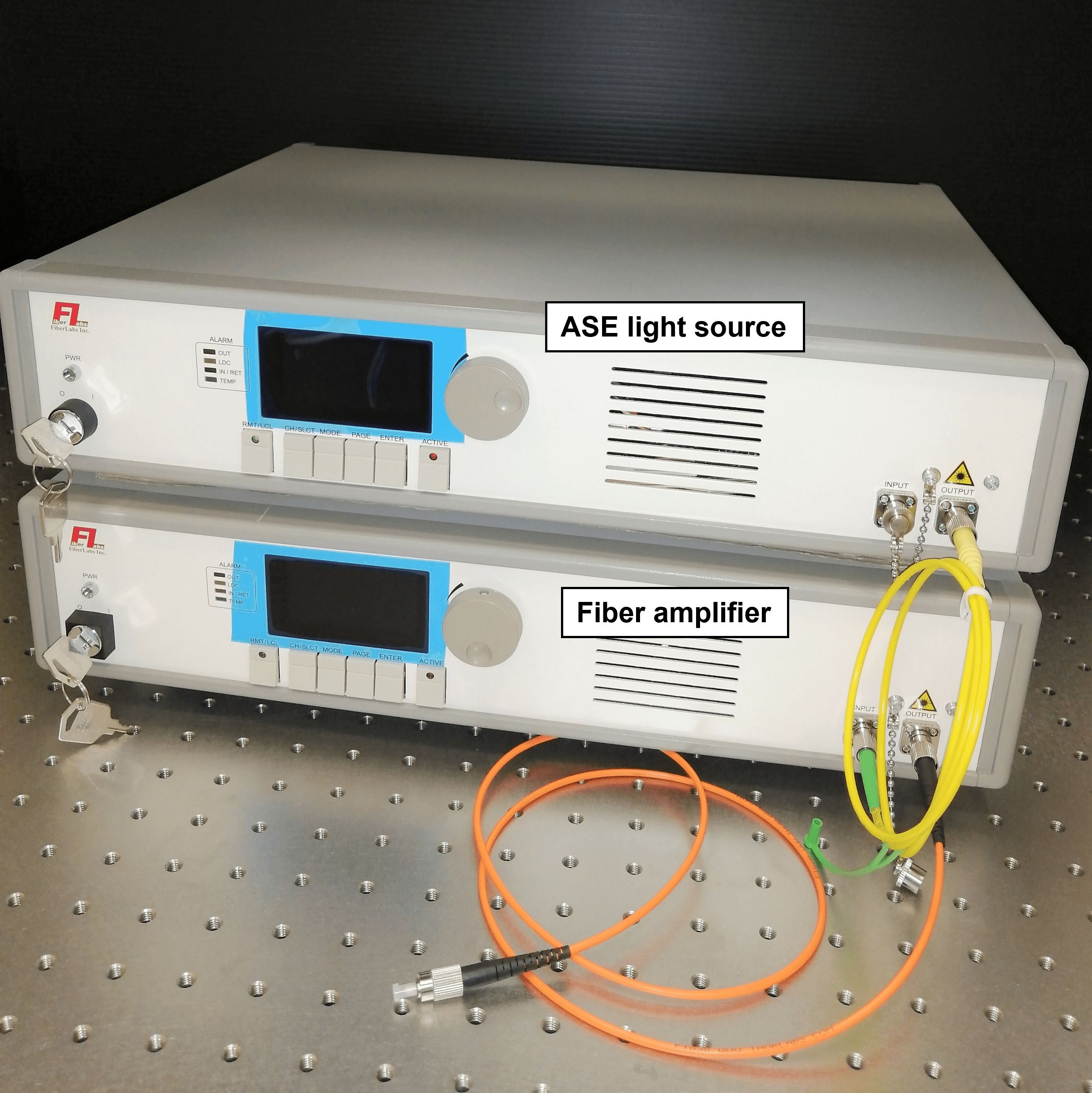 high-power ase system