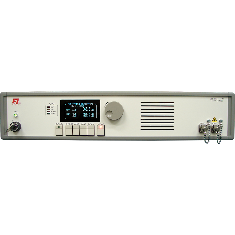 O-band amplifier (PDFA)